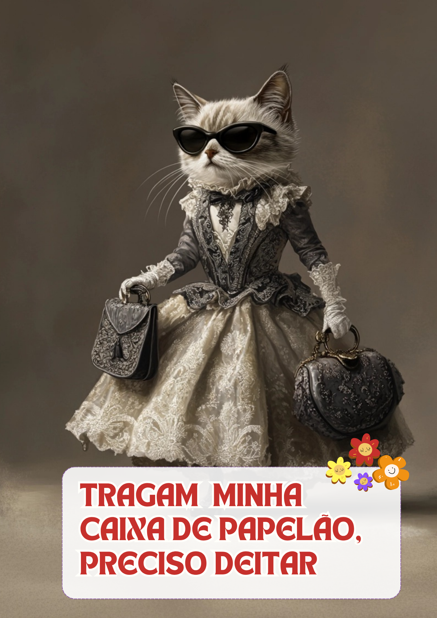 Tragam a minha caixa de Papelão. Preciso deitar!